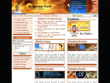 Tablet Screenshot of graphicspoint.biz